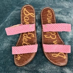 Sam Edelman ladies pink sandal.  Size 8.